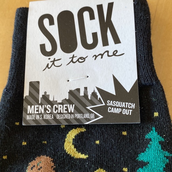 Sock it to Me- Sasquatch Camp Out Socks - Picture 4 of 5
